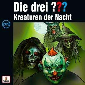Cover for Die Drei ??? · 209/kreaturen Der Nacht (CD) (2021)
