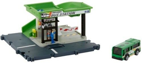 Mattel Matchbox: Action Drivers - Bus Station & Mbx City Bus (hdl08) - Mattel - Merchandise -  - 0194735025923 - 15. april 2022