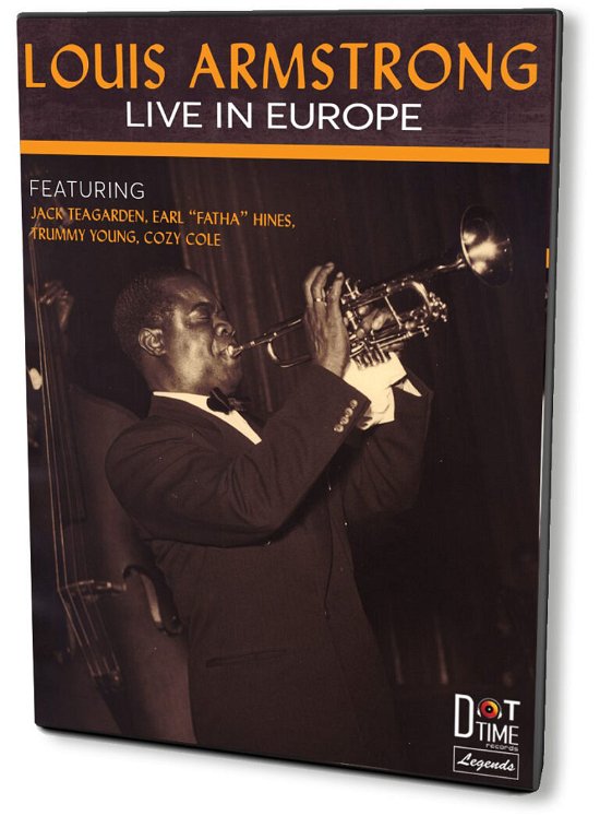 Cover for Louis Armstrong · Live in Europe (CD) [Collector's edition] (2020)
