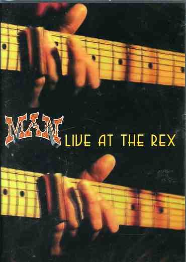 Cover for Man · Live At The Rex (DVD) (2021)