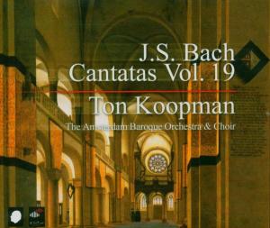 Cover for Johann Sebastian Bach · Complete Cantatas Vol.19 (CD) (2005)