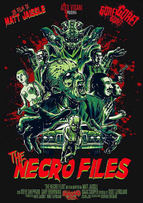 Cover for Necro Files (The) (DVD) (2019)