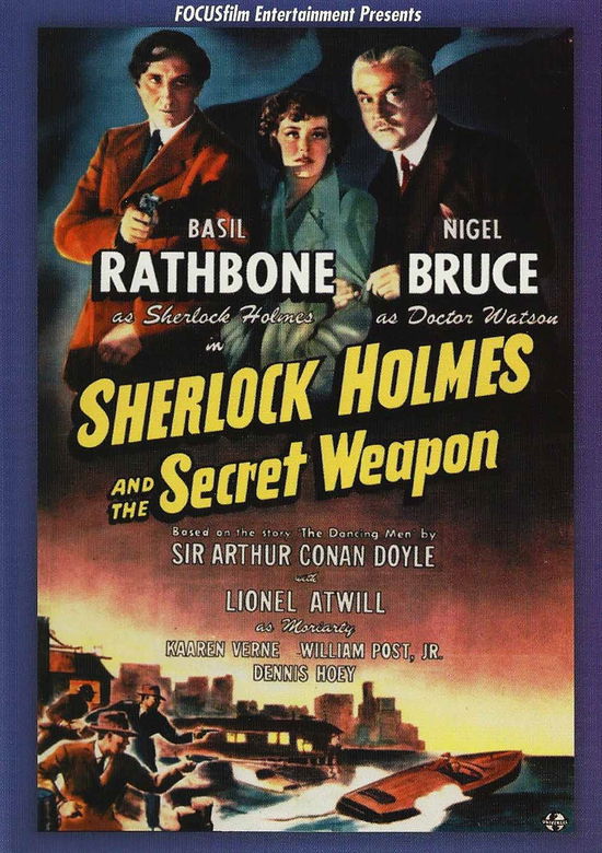 Cover for Sherlock Holmes &amp; Secret Weapon (DVD) (2001)