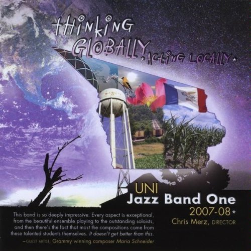 Cover for Uni Jazz Band One · Thinking Globally Acting Locally (CD) (2010)