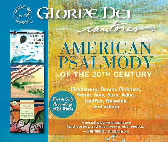 Cover for Adler / Ives / Hovhaness / Cantores · American Psalmody of the 20th Century (CD) (2016)