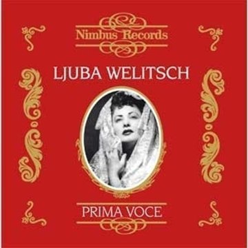 Cover for Ljuba Welitsch (CD) (2009)