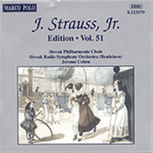 Cover for Strauss / Cohen / Slovak Radio Symphony Orchestra · Volume 51 (CD) (1996)