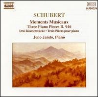 Cover for Schubert / Jando · Moments Musicaux / Allegretto (CD) (1994)