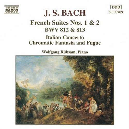 Cover for Bach / Rubsam · French Suites 1 (CD) (1994)