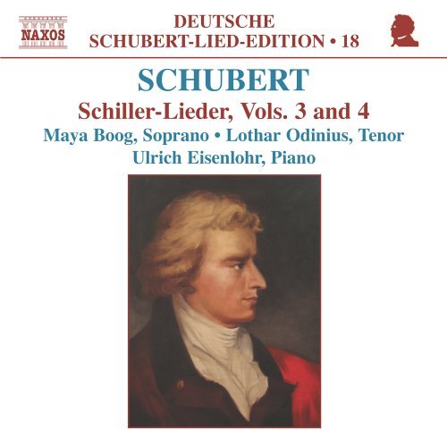 Cover for Boogodiniuseisenlohr · Schubertschillerlieder Vol 3 4 (CD) (2005)