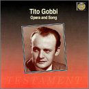 Cover for Tito Gobbi · Arias &amp; Songs Testament Klassisk (CD) (2000)