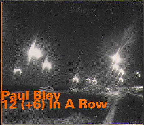Cover for Paul Bley · In a Row (CD) (2008)