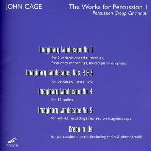 Works for Percussion 1: Percussion Group - John Cage - Music - MRS - 0764593022923 - April 19, 2011