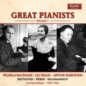 Cover for Great Pianists Vol.1 (CD) (2009)