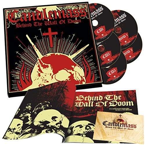 Cover for Candlemass · Behind the Wall of Doom (CD/DVD/LIVRO) (2016)