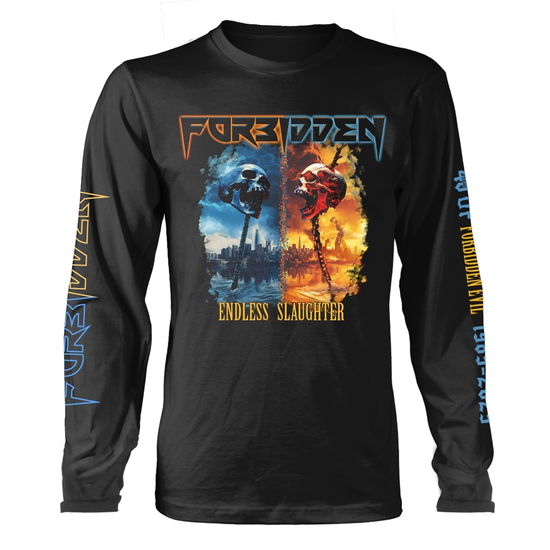 Cover for Forbidden · 40 Years of Evil (Long Sleeved T-shirt) [size XL] (2025)