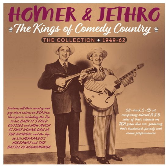 Kings Of Comedy Country: The Collection 1949-62 - Homer & Jethro - Música - ACROBAT - 0824046341923 - 4 de março de 2022