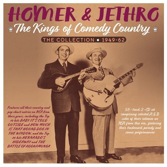 Homer & Jethro · Kings Of Comedy Country - The Collection 1949-1962 (CD) (2022)