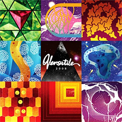 Cover for Versatile 2008 / Various (CD) (2008)