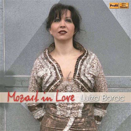 Cover for Luiza Borac · Wolfgang Amadeus Mozart. Franz Liszt. George Bizet. Frederic Chopin: Mozart In Love (CD) (2019)