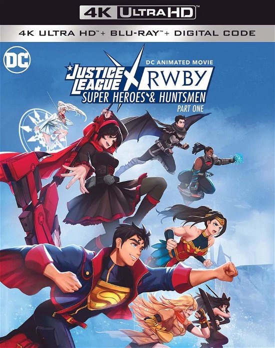 Cover for Justice League X Rwby: Super Heroes &amp; Part 1 (4K Ultra HD) (2023)
