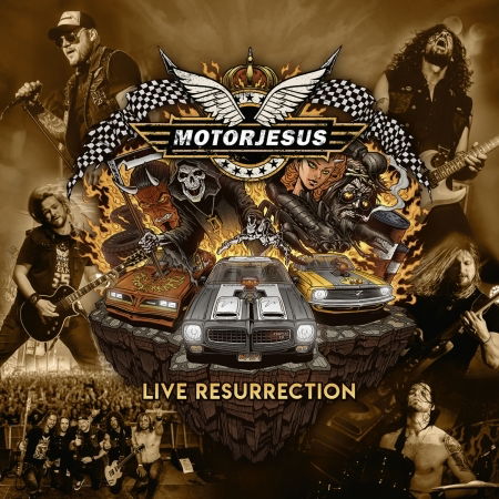 Cover for Motorjesus · Live Resurrection (CD) (2020)
