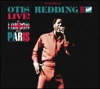 Cover for Redding Otis · Live in London and Paris (CD) [Remastered edition] [Digipak] (2008)