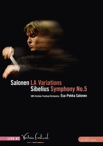 Cover for Salonen Esa Pekka - Sibelius · La Variations - Symphony No 5 (DVD) (2017)