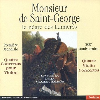Cover for J. Boulogne · Monsieur De Saint-George (CD) (1999)