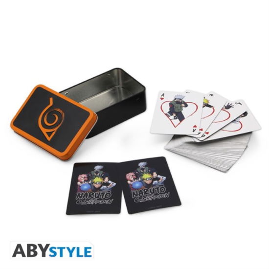 Naruto Shippuden Deck Of 54 Game Playing Cards -  - Books - ABYSSE UK - 3665361105923 - March 1, 2024
