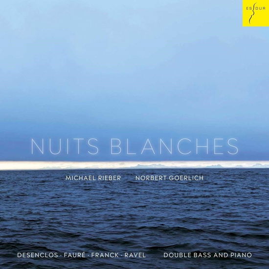 Cover for Rieber,michael &amp; Goerlich,norbert · Nuits Blanches: Original Works and Transcriptions (CD) (2024)