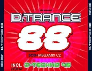 Cover for D.trance Vol.88 (Incl.d.techno 45) (CD) (2019)