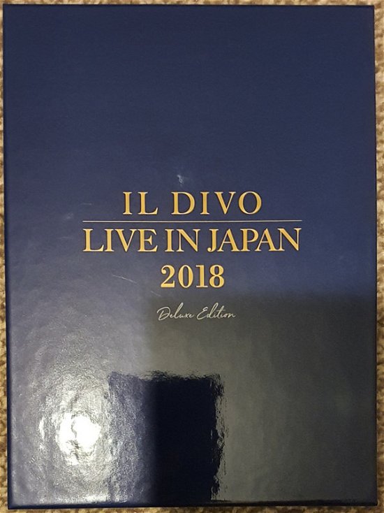 Live in Japan 2018 (Deluxe Edition) <limited> - Il Divo - Musiikki - SONY MUSIC LABELS INC. - 4547366403923 - keskiviikko 26. kesäkuuta 2019