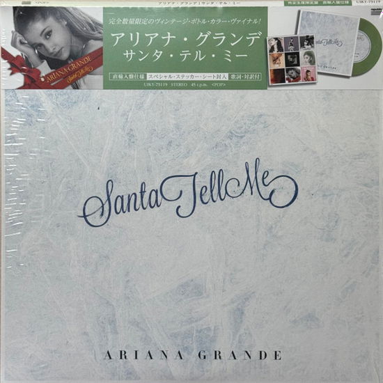 Cover for Ariana Grande · Santa Tell Me (7&quot;) [Japan Import edition] (2024)