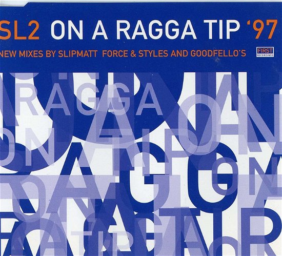 Cover for Sl2 · Sl2-on a Ragga Tip -dcs- (CD) (2017)