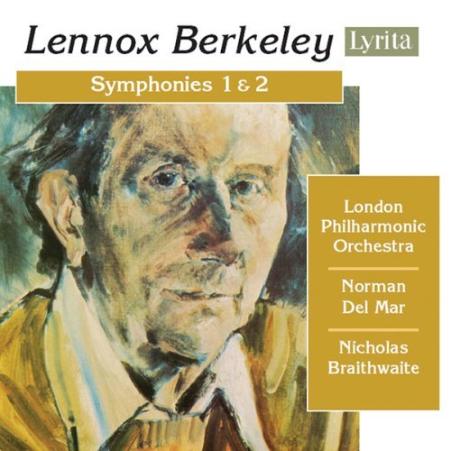 Cover for Lennox Berkeley · Symphonies 1 &amp; 2 - Norman Del Mar (CD) (2018)