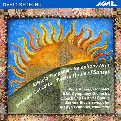 Cover for D. Bedford · Alleluia Timpanis (CD) (1998)