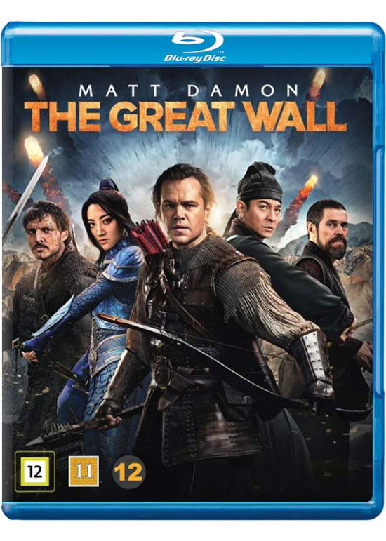 Cover for Matt Damon / Zhang Yimou / Willem Dafoe / Andy Lau / Pedro Pascal / Jiang Tian · The Great Wall (Blu-ray) (2017)