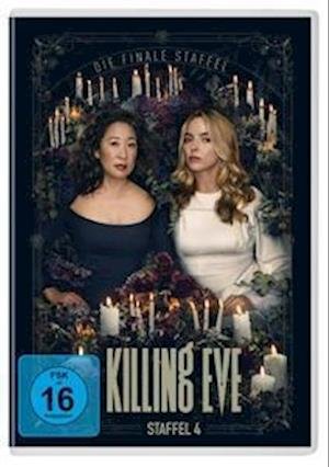 Cover for Sandra Oh,jodie Comer,fiona Shaw · Killing Eve - Staffel 4 (DVD) (2023)