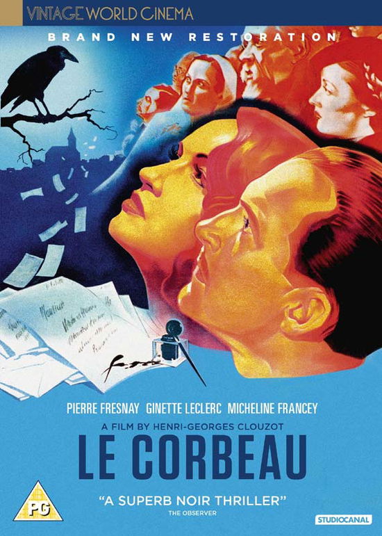 Le Corbeau - Le Corbeau - Películas - Studio Canal (Optimum) - 5055201839923 - 5 de marzo de 2018