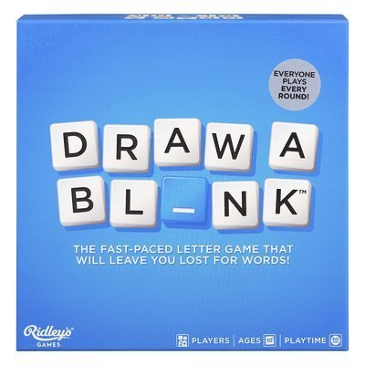 Cover for Ridley's Games · Draw A Blank (MERCH) (2018)