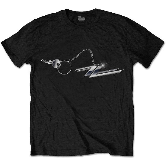 ZZ Top Unisex T-Shirt: Hot Rod Keychain - ZZ Top - Koopwaar -  - 5056170637923 - 