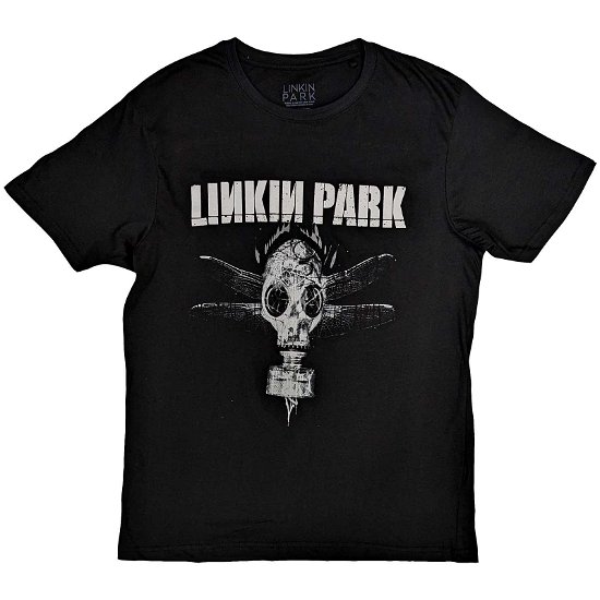 Linkin Park Unisex T-Shirt: Gas Mask - Linkin Park - Gadżety -  - 5056737205923 - 