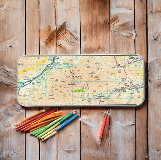 Cover for OS Map Metal Pencil Tin - Cairngorms National Park (MERCH) (2025)
