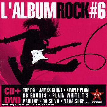 Cover for L'album Rock #6 (CD + Dvd) · Blunt j,BB Brunes,Nada surf... (CD) (2012)