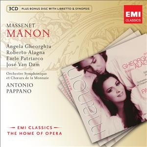 Cover for Antonio Pappano · Massenet: Manon (CD) (2010)