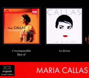 Incomparable/La Divina 1 - Maria Callas - Musiikki - ERATO - 5099964691923 - perjantai 4. elokuuta 2017