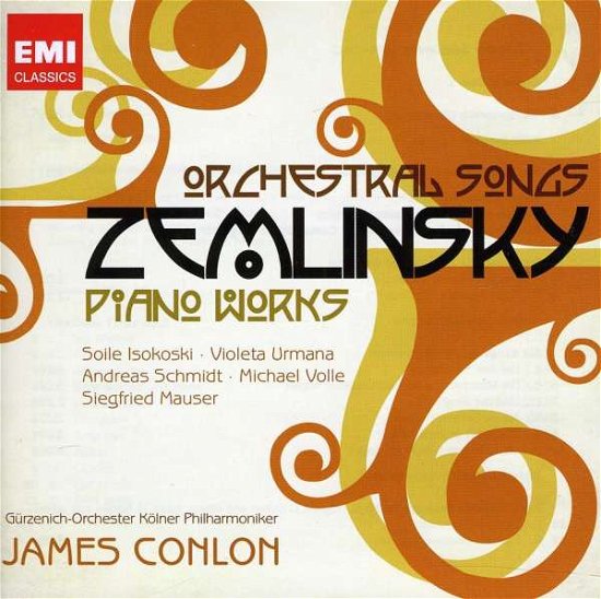 Cover for A. Von Zemlinsky · Piano Works / Orchestral Songs (CD) (2023)