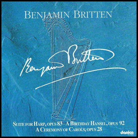 Cover for B. Britten · Music for Harp &amp; Voices (CD) (1998)