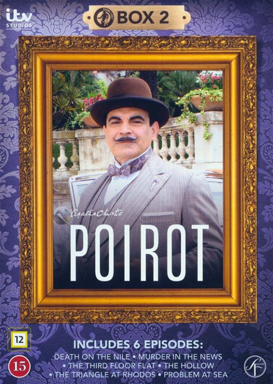 Poirot Box 2, 2009 - Agatha Christie - Filmes - SF - 7333018001923 - 23 de junho de 2010